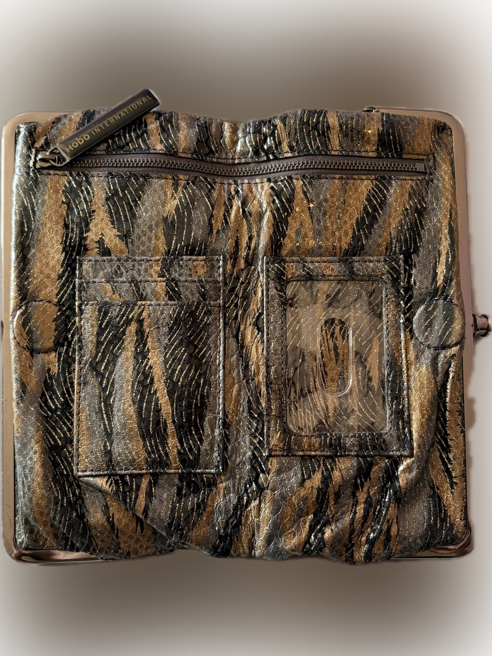 HOBO Double Framed Clutch Wallet Rachel - Picture 3 of 4